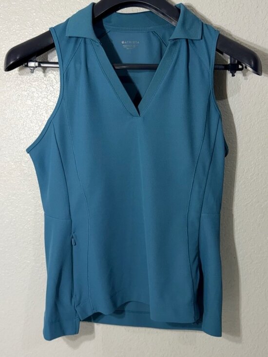 Tops - Tank Top Blue Large